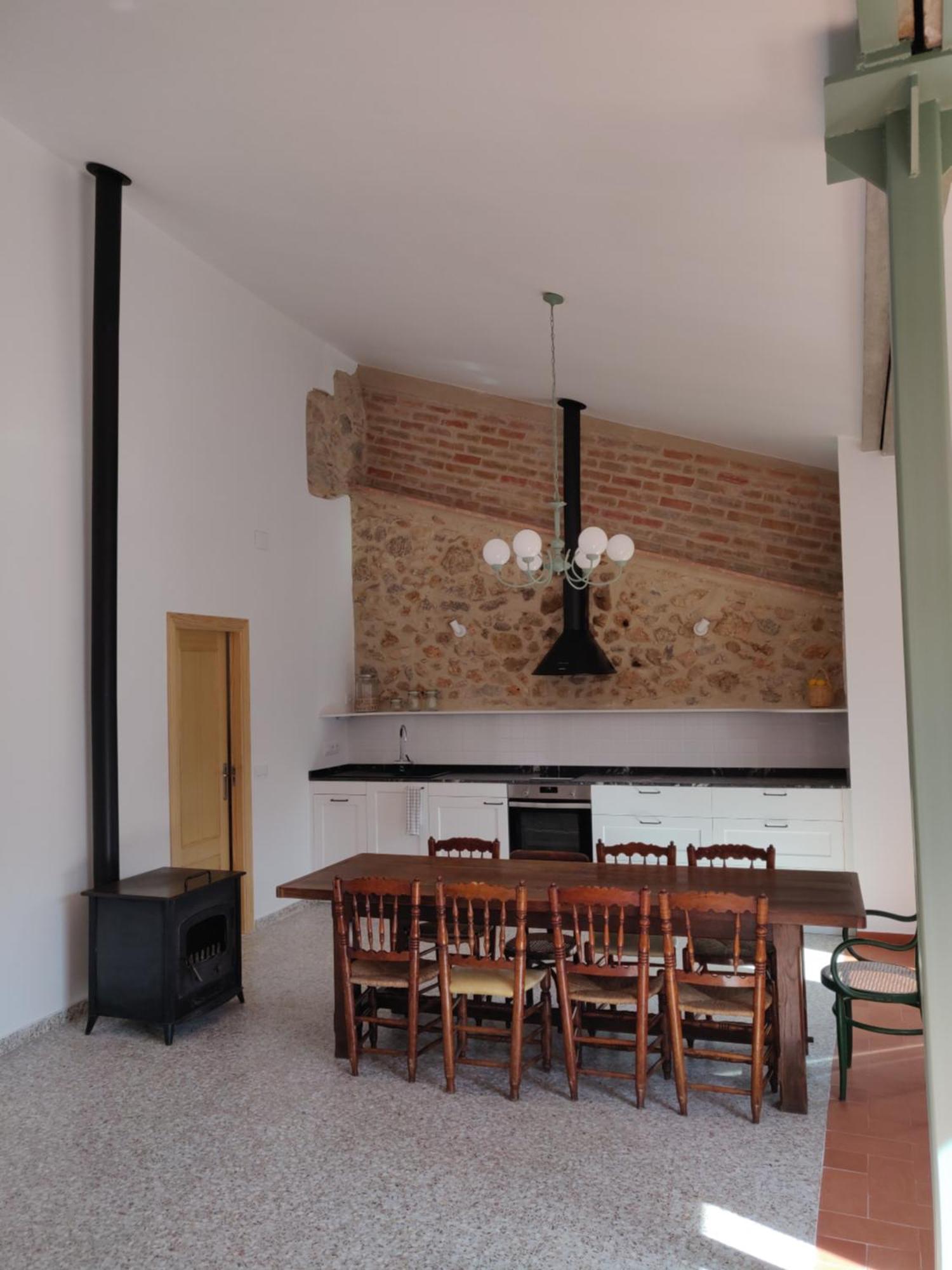 L'Almassera - Chimenea Y Montana Para Grupos En Aielo De Rugat Ayelo de Rugat Esterno foto